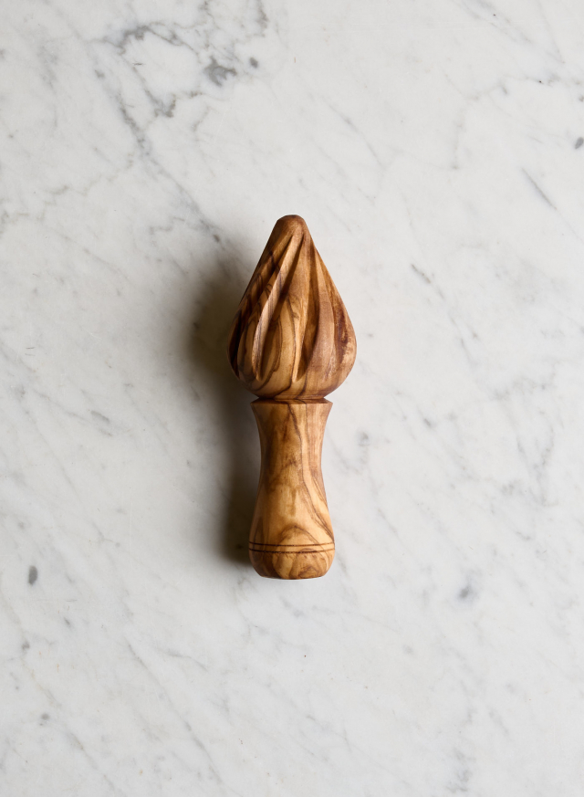 Citrus press Olive Wood