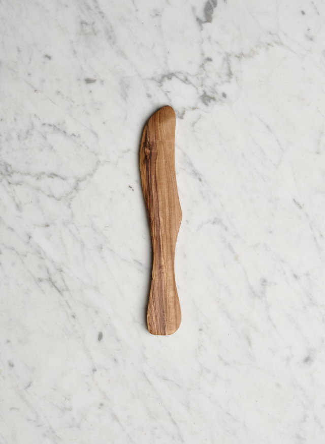 Butter Knife Olive Wood