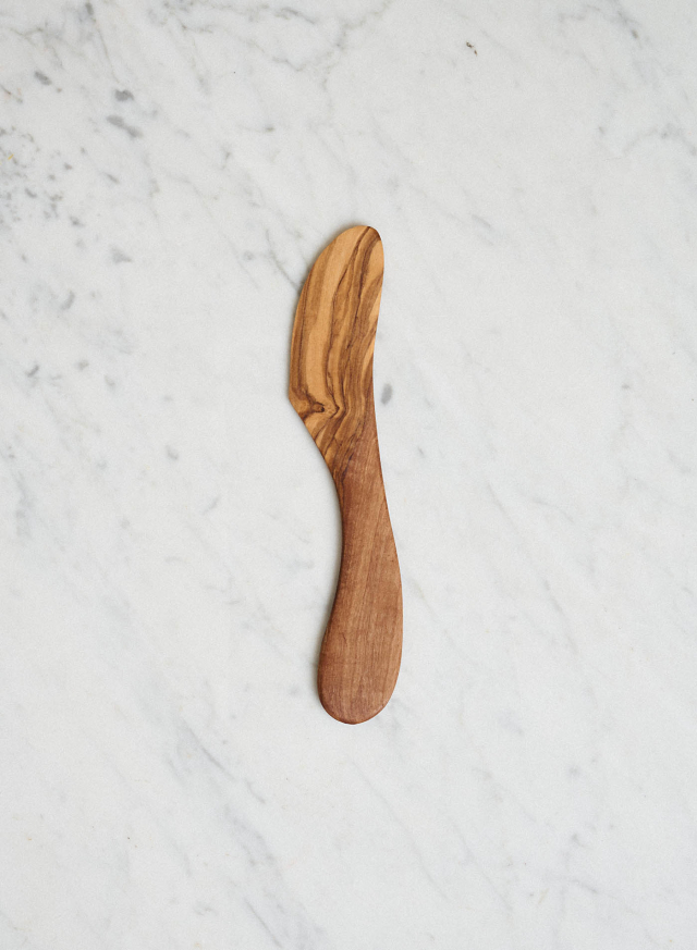 Butter Knife Olive Wood
