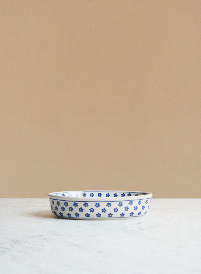 Baking Dish Flowers 28cm