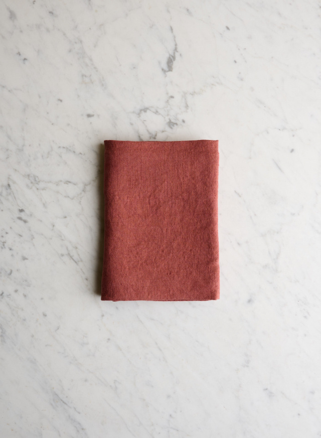 Kitchen Towel Dark Old Orange
