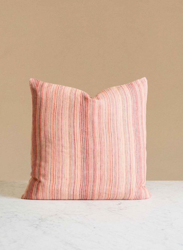Linen Cushion Sienna Multicolor