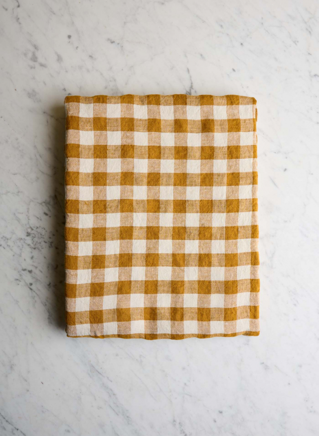Bordsduk Curcuma Medium Gingham