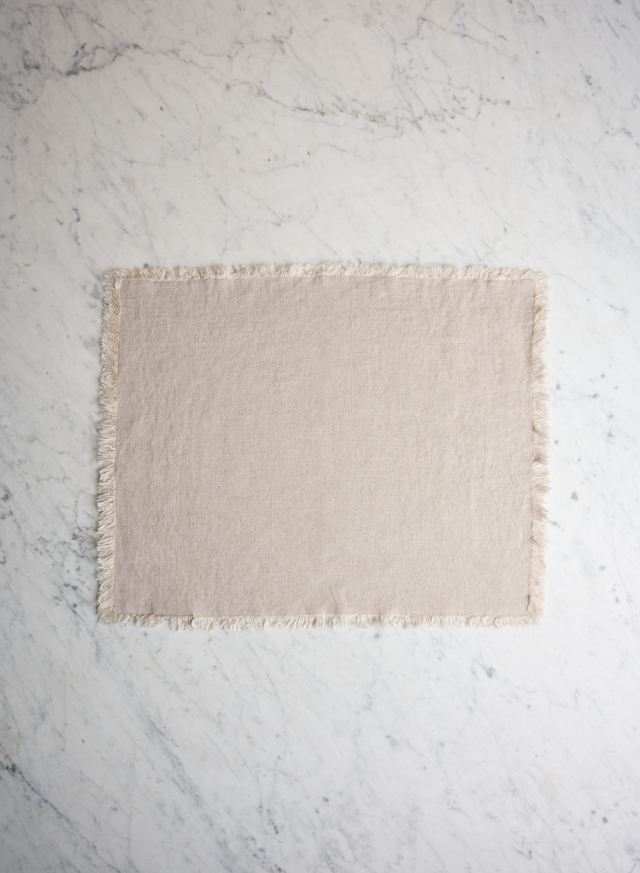Placemat Linen Flax