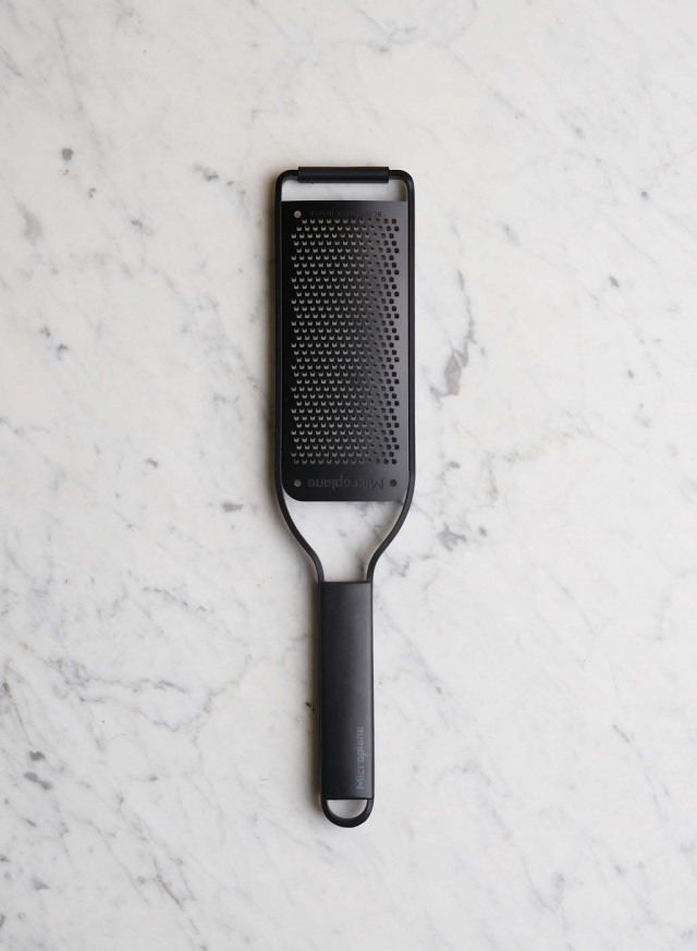 Grater Fine Black Steel