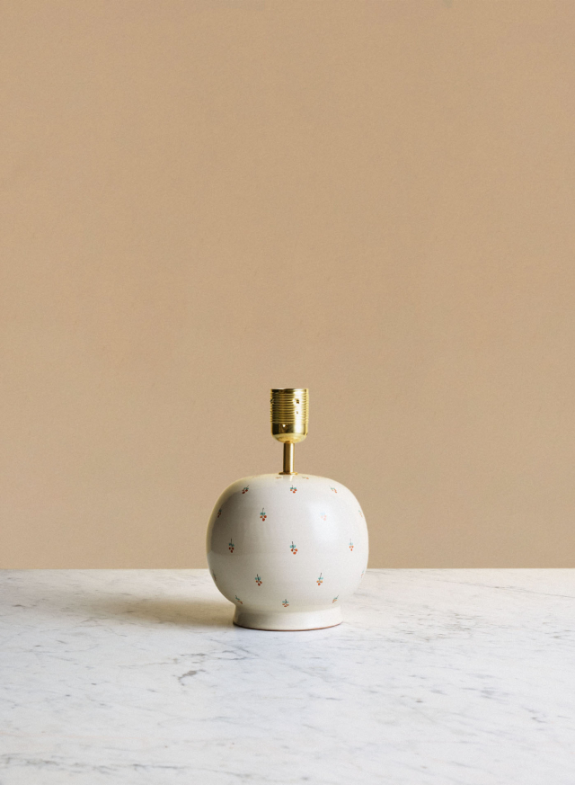 Lamp base Tondo Piccolo Fiore