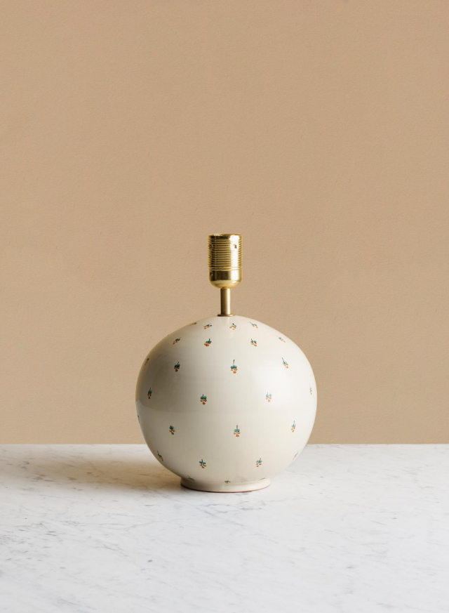 Lamp base Tondo Fiore