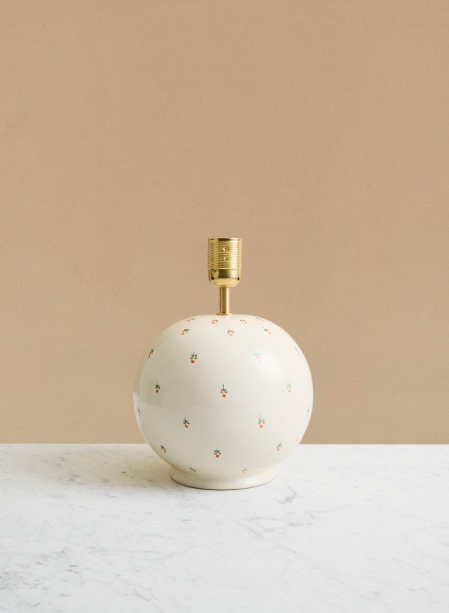 Lamp base Tondo Fiore