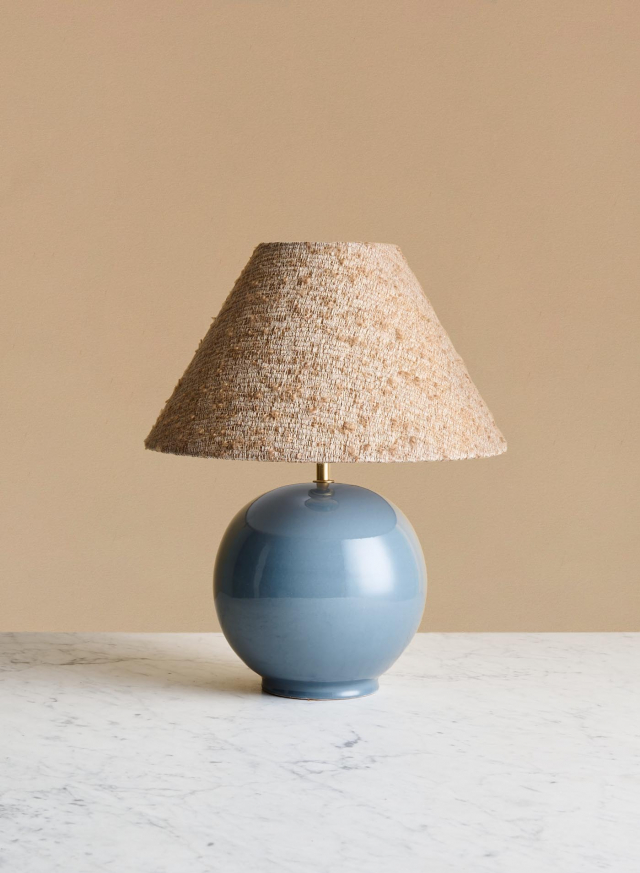 Table lamp Tondo Blu | Cono Caramel