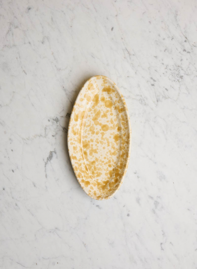 Serving Platter Piccolo Spruzzi Ambra