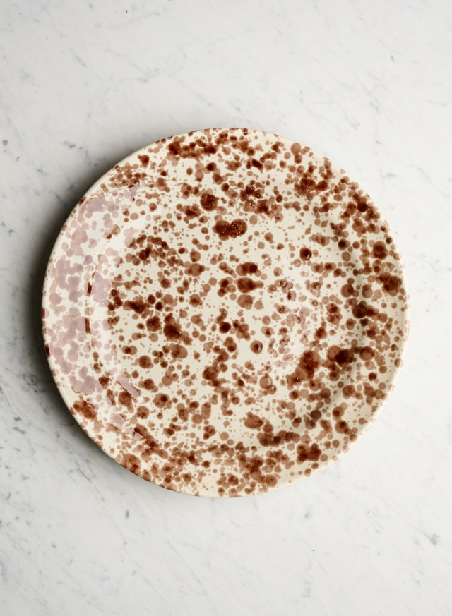 Serving Platter Il Giro Spruzzi Cioccolato