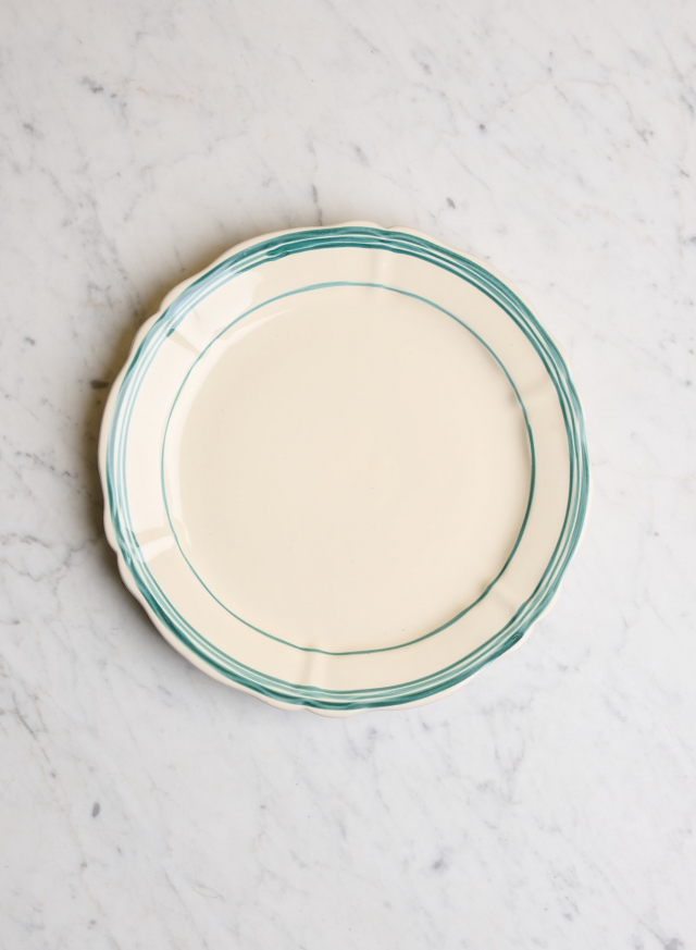 Dinner Plate Baccellato Verde