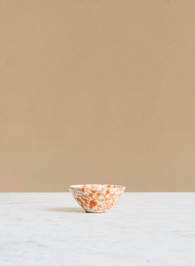Spruzzi Arancio Mini bowl