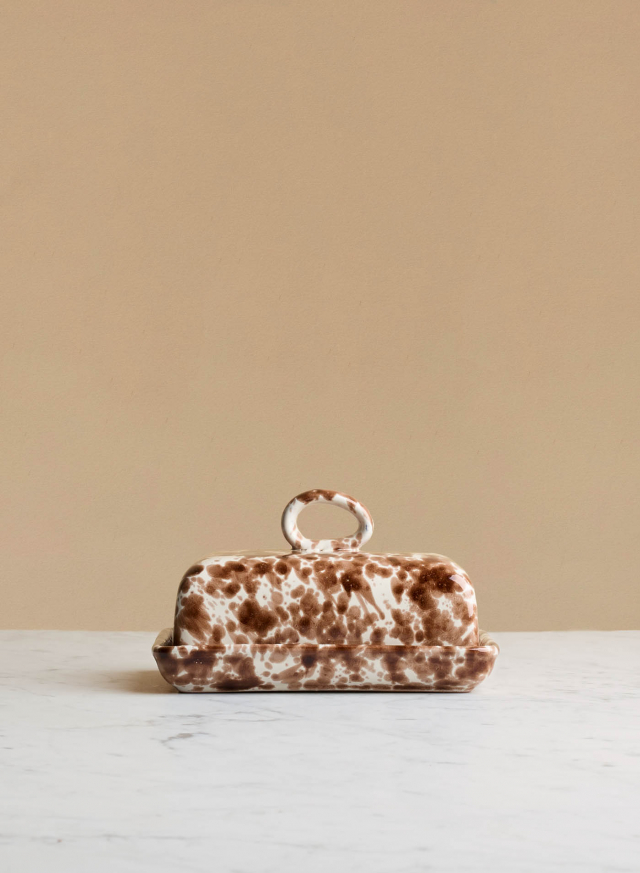 Butter Dish Spruzzi Cioccolato