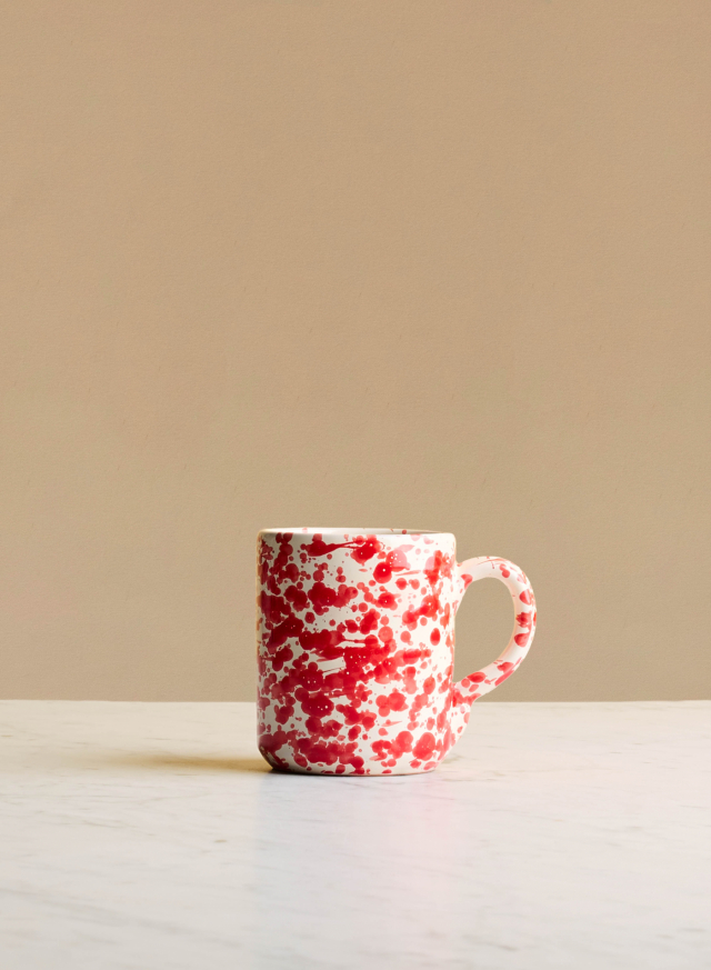 Coffee Mug Spruzzi Red
