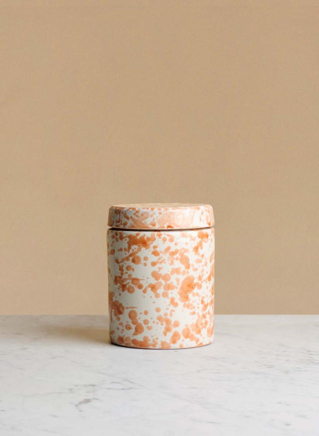 Storage Jar Spruzzi Arancio