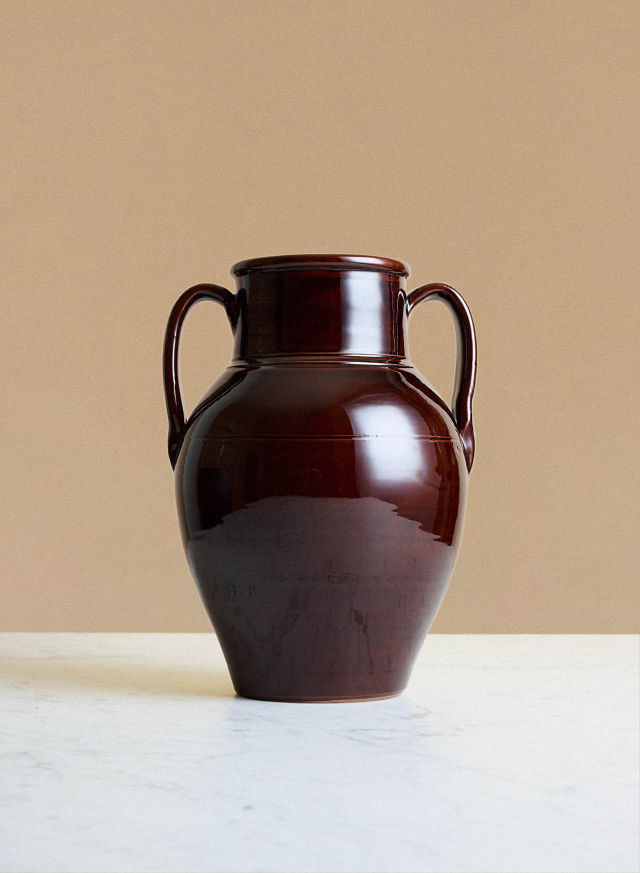 Vase Redbrown