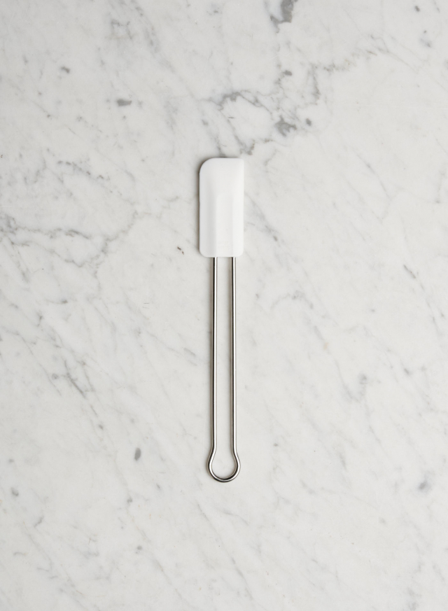 Silicone Spatula Petite White