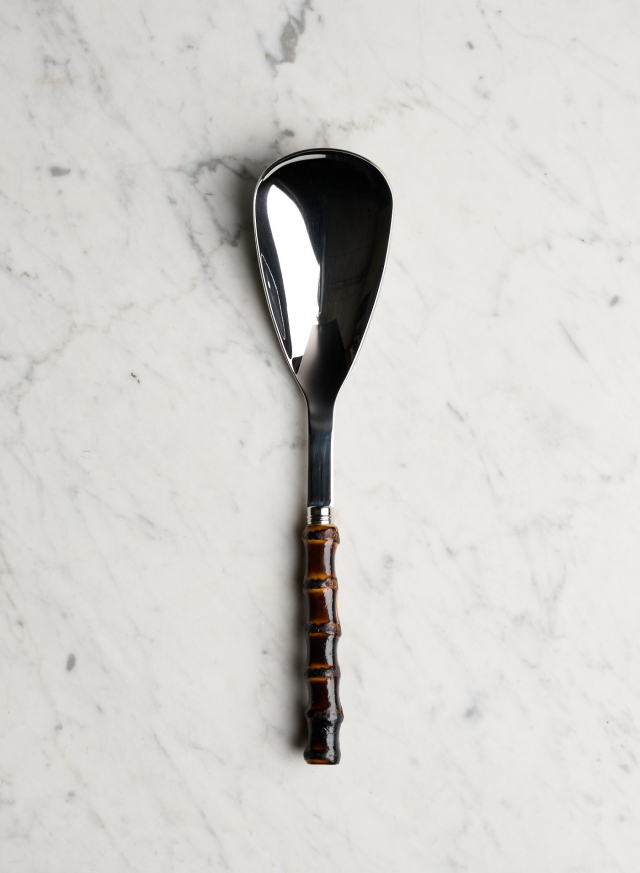 Serving spoon Dark Bamboo