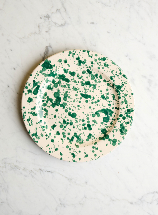 Dinner Plate Spruzzi Verde