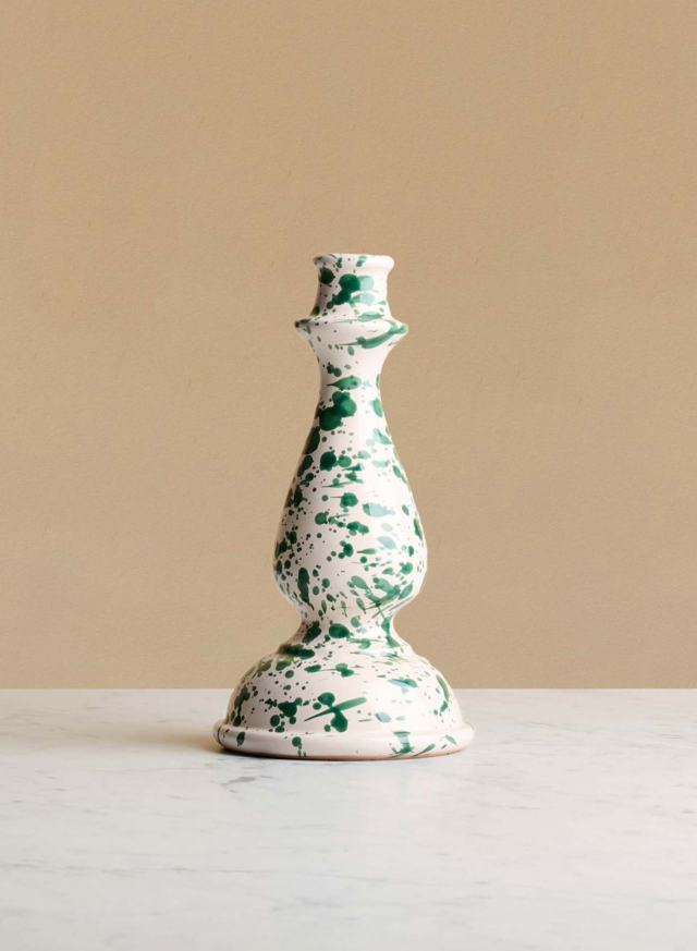 Candle Holder Spruzzi Verde
