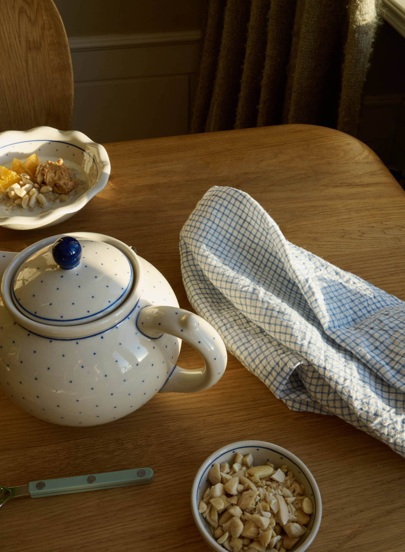 Kitchen Towel Sky Checks