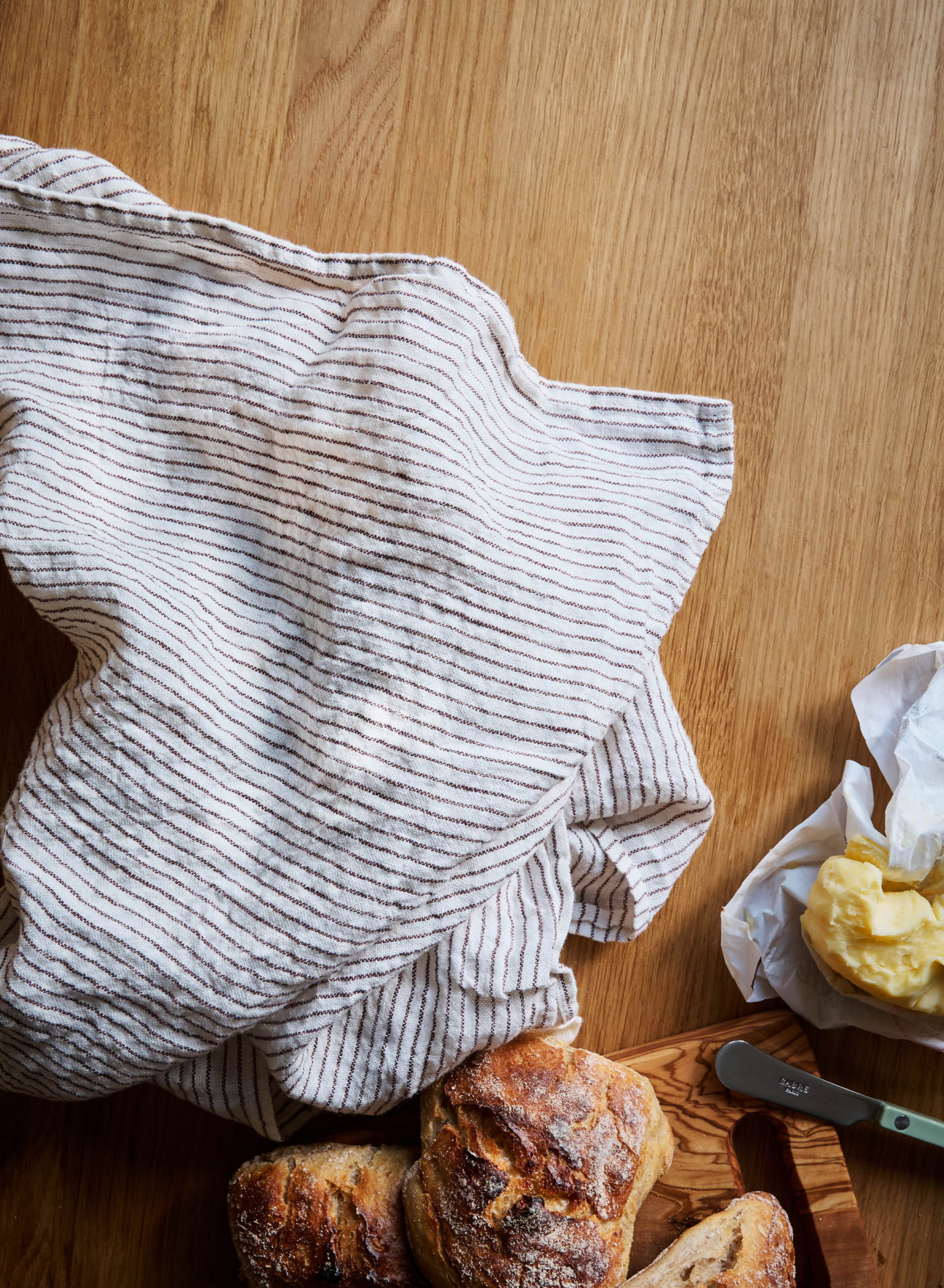 Kitchen Towel Chocolate Stripe