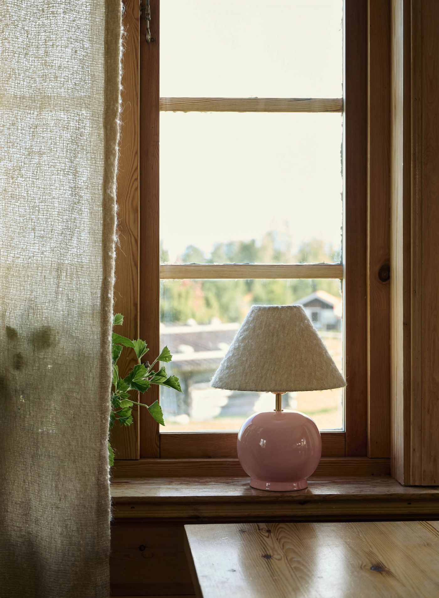 Lamp base Tondo Piccolo Rosa