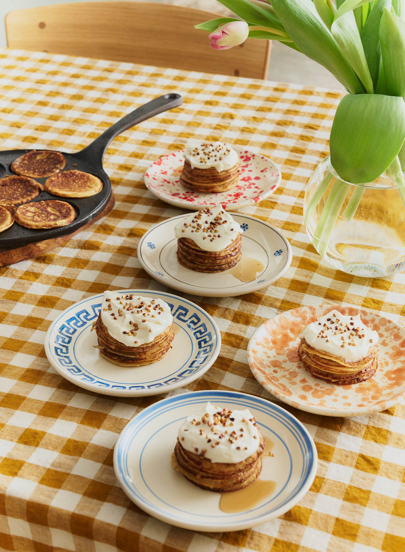 Small Plate Spruzzi Arancio