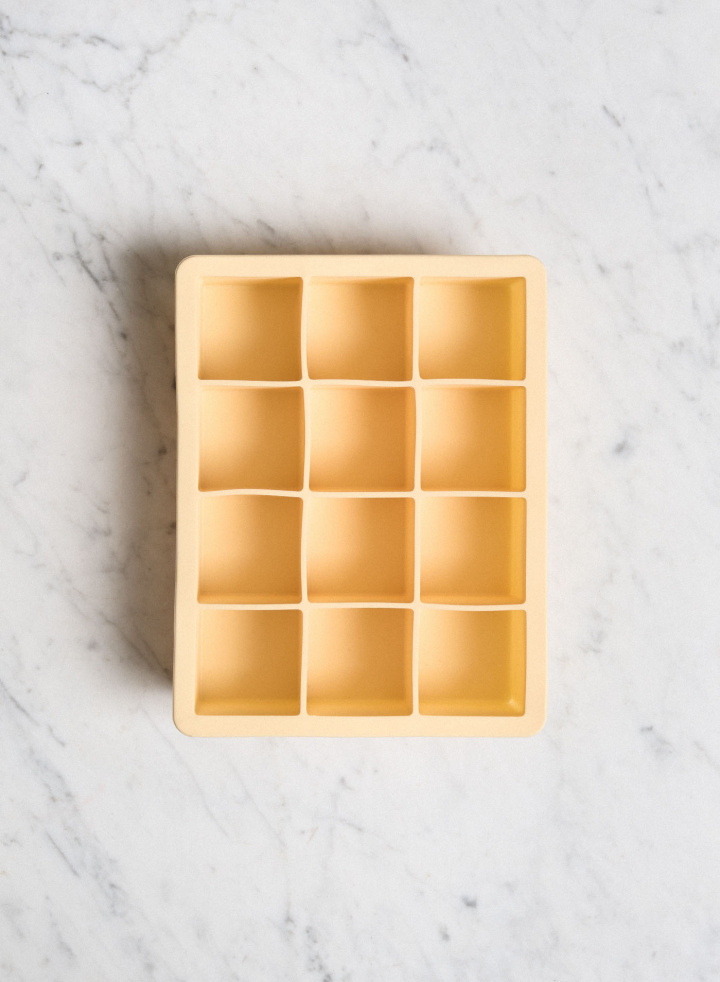 Ice Cube Tray Light Yellow  Ice Cube Tray Light Yellow