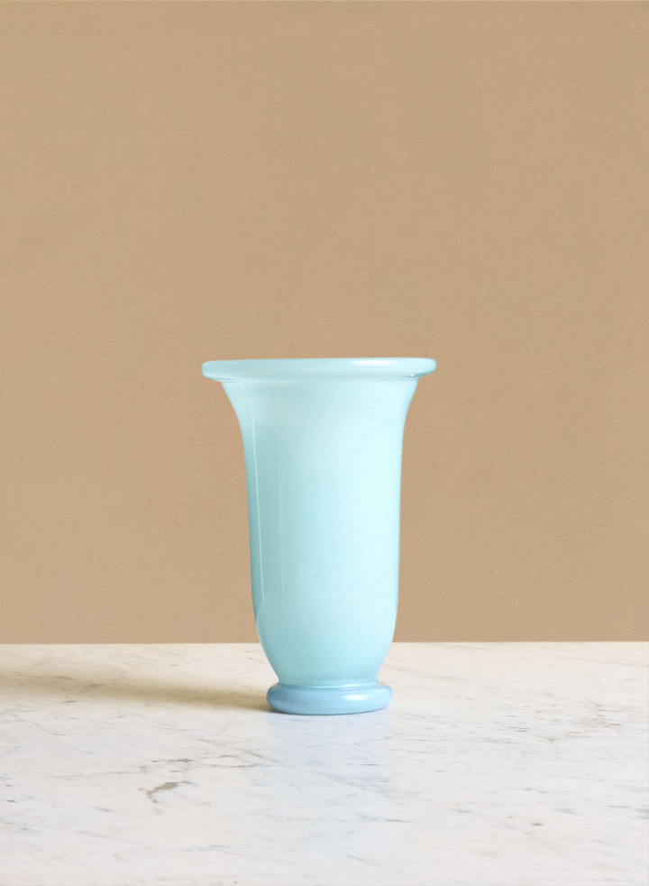 Empire Vase Ice Blue Empire Vase Ice Blue