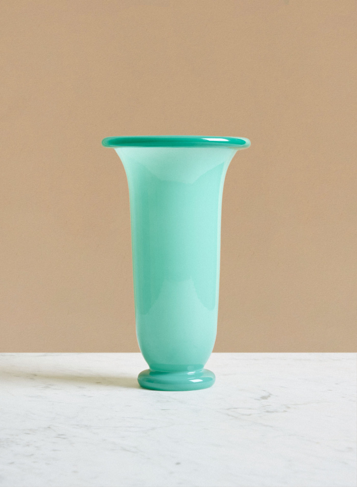 Empire Vase Green Empire Vase Green