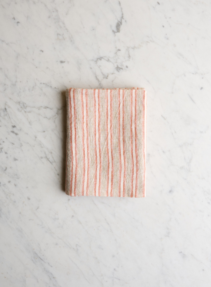 Kitchen Towel Pumpkin Stripe