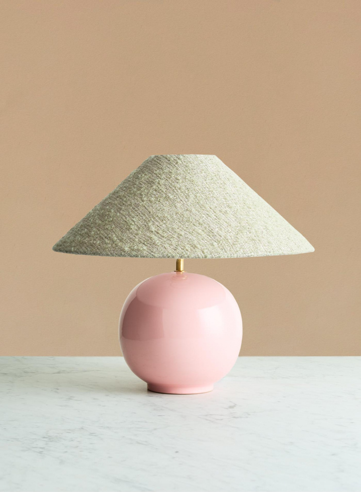 Table Lamp Tondo Rosa | Ampio Mint Green