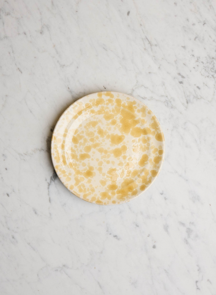 Plate Spruzzi Ambra Plate Spruzzi Ambra