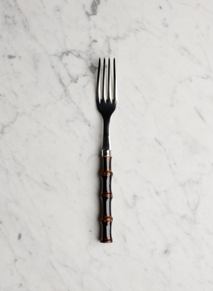 Table fork Dark Bamboo