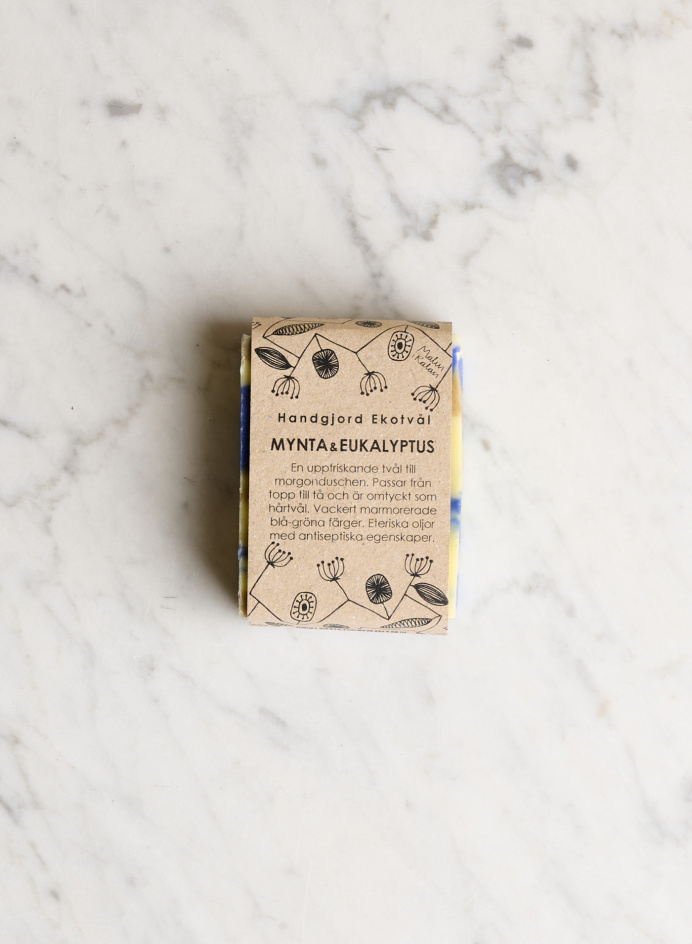 Eco Soap Mint/Eucalyptus in the group Details / Hygiene / Bar soap at Tambur Store AB (AGO110ME)