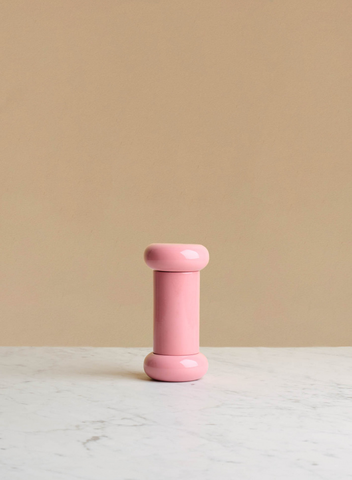 Salt & Pepper Grinder Beech Wood Pink in the group Kitchen / Table setting / Kitchen Accessories at Tambur Store AB (ALEES192)
