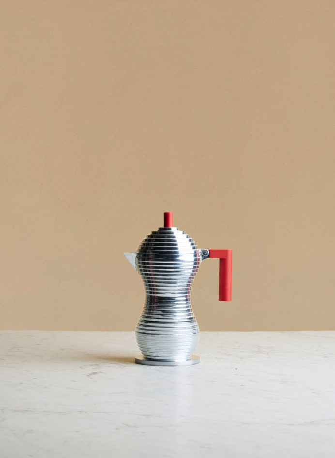 Pulcina Moka Brewer 3 Cups Espresso in the group Kitchen / Table setting / Coffe Pots & Teapots at Tambur Store AB (ALEMDL023RFM)