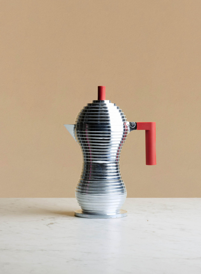 Pulcina Moka Brewer 6 Cups Espresso in the group Kitchen / Table setting / Coffe Pots & Teapots at Tambur Store AB (ALEMDL026RFM)