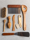 Honey Spoon/Dipper Olive Wood