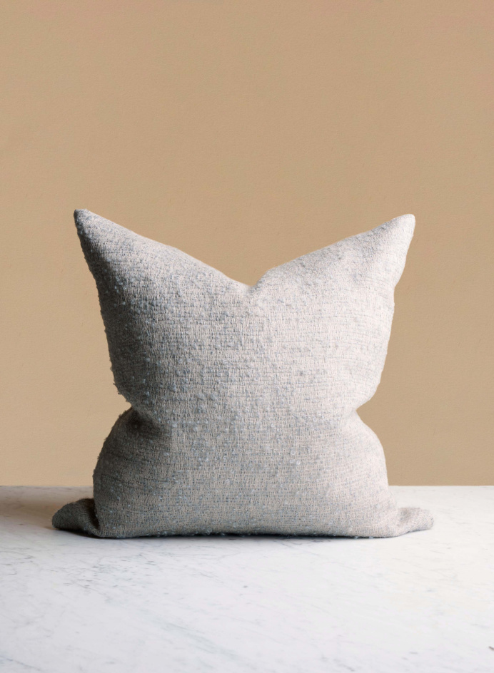 Cushion 50x50 Torno Pale Blue in the group Details / Textile / Decorative Pillows at Tambur Store AB (ASTTO233050X50)