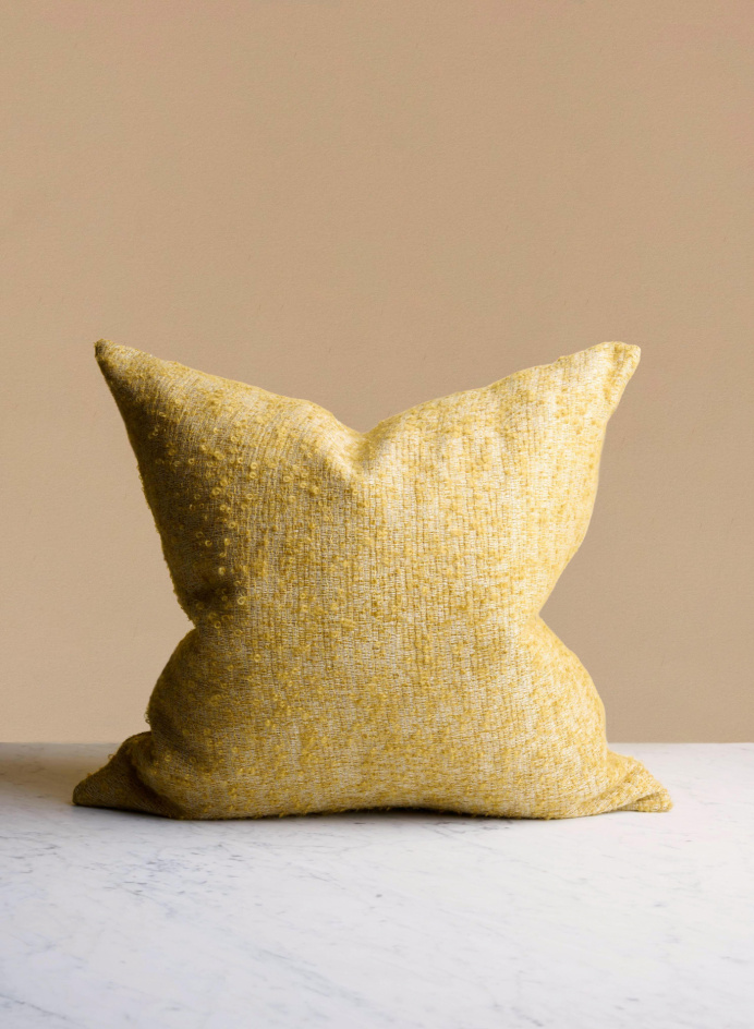 Cushion 50x50 Torno Yellow in the group Details / Textile / Decorative Pillows at Tambur Store AB (ASTTO524050X50)