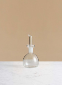 Oil Cruet Glass Round