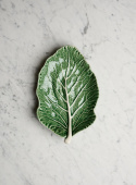 Serving Platter Cabbage Leaf 