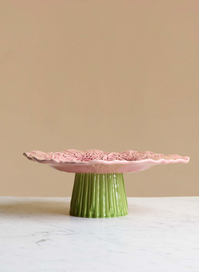 Cake Platter Dahlia in the group Kitchen / Porcelain / Platter at Tambur Store AB (BOD65021850)