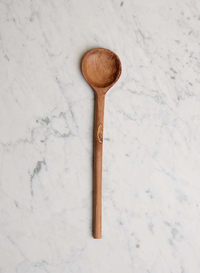 Ladle Round Olive Wood in the group KITCHEN / Cooking / Kitchen utensils at Tambur Store AB (BODSP100)
