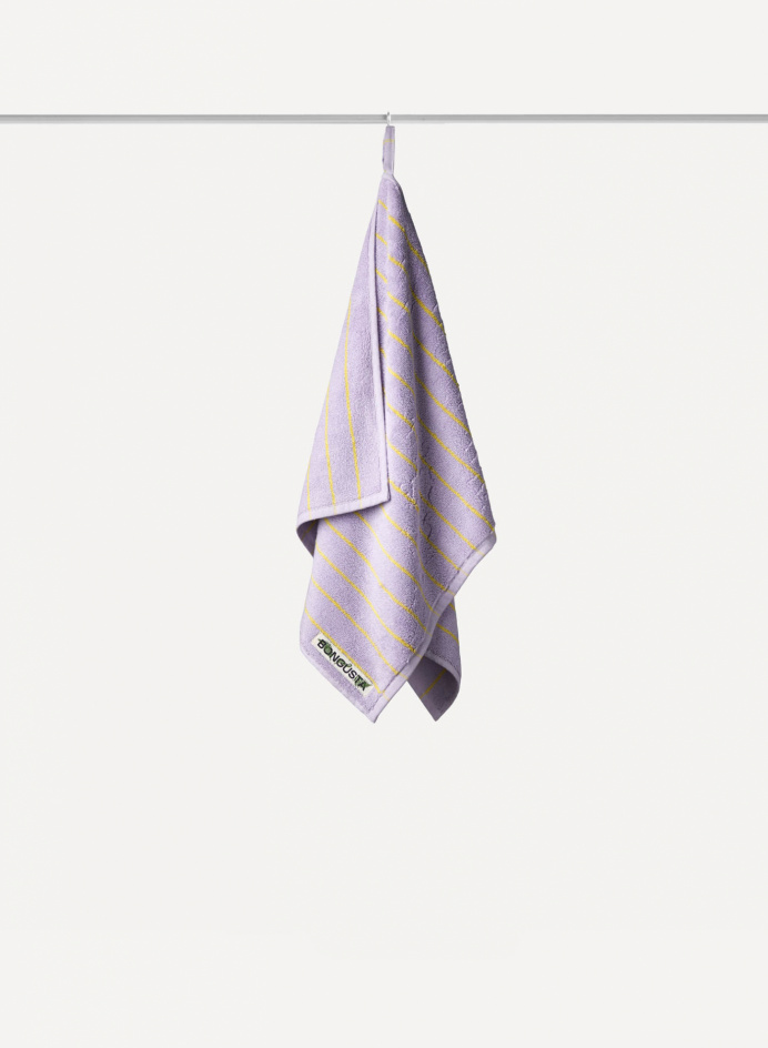 Guest Towel Lilac & Neon Yellow in the group DETAILS / TEXTILE / BATHROOM TEXTILES at Tambur Store AB (BONBON11001)