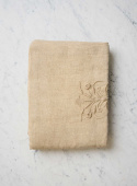 Floral Tablecloth Beige