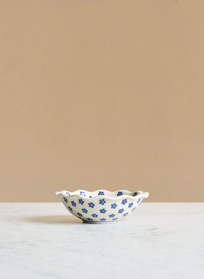 Breakfast Bowl Flowers in the group Kitchen / Porcelain / Breakfast bowls at Tambur Store AB (CEA82364)